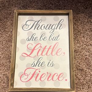 Hobby Lobby Pink and Gray Wall Art